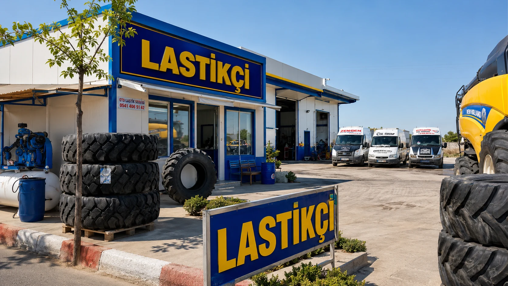 Ereğli oto lastik servis dükkanı